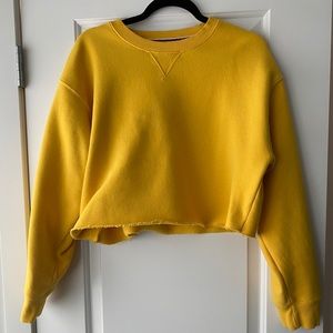 TNA CROP SWEATER